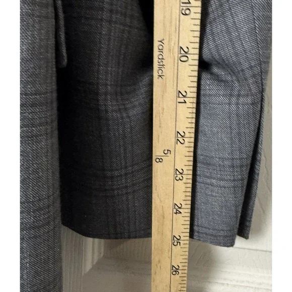 Lauren‎ Ralph Lauren Blazer Gray Windowpane Plaid Two Button Sport Coat Mens 41R - Picture 9 of 9